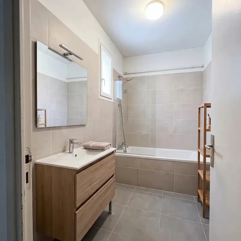Rénovation de salle de bains — après travaux